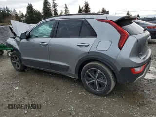 2024 Kia Niro LX with VIN KNDCP3LE8R5137124, listed as a Copart auction lot 49130575 with 0 mi miles and Salvage Title. Bid and sale history available at carsss.com. Image 2.