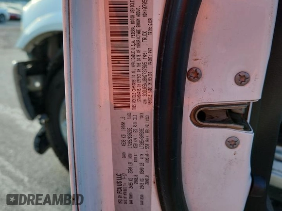 2017 Ram 2500 Laramie with VIN 3C6UR5NJ8HG737905, listed as a Copart auction lot 63763595 with 299,802 mi miles and Salvage title. Bid and sale history available at DreamBid. Image 13.
