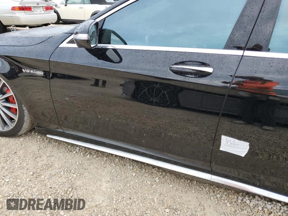 2018 Mercedes-Benz S 63 AMG with VIN WDDUG8JB7JA385411, listed as a Copart auction lot 74210724 with Not Provided miles and Non Repairable. Bid and sale history available at DreamBid. Image 12.