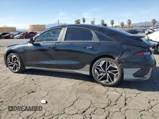 2023 Hyundai Ioniq 6 SEL z VIN KMHM34AA9PA028760, wystawiony jako Copart lot #49929755 z przebiegiem 56 861 mil mil oraz Czysty tytuł • Clean title. Historia ofert i sprzedaży dostępna na DreamBid. Obrazek 2.