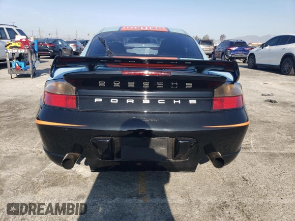 2001 Porsche 911 Carrera S with VIN WP0AB29911S686177, listed as a Copart auction lot 43823435 with 94,711 mi miles and Salvage Title. Bid and sale history available at carsss.com. Image 6.