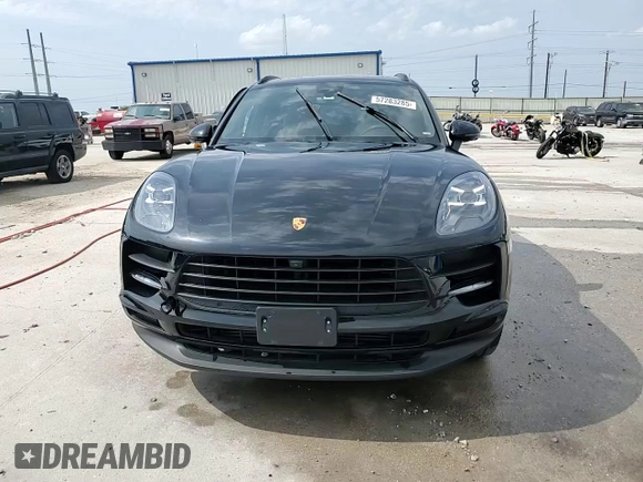 2021 Porsche Macan with VIN WP1AA2A59MLB12029, listed as a Copart auction lot 57283285 with 20,078 mi miles and Salvage title. Bid and sale history available at DreamBid. Image 14.