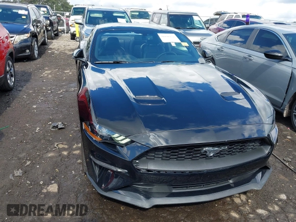 2020 Ford Mustang EcoBoost with VIN 1FA6P8TH4L5161843, listed as a IAAI auction lot 42242171 with 45,892 mi miles and . Bid and sale history available at DreamBid. Image 12.