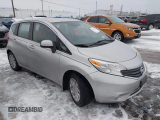 2014 Nissan Note S with VIN 3N1CE2CP8EL367471, listed as a IAAI auction lot 41451652 with 161,616 mi miles and . Bid and sale history available at DreamBid. Image 6.