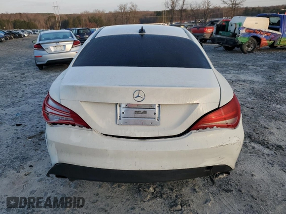 2016 Mercedes-Benz CLA with VIN WDDSJ4EB1GN374742, listed as a Copart auction lot 36433243 with 80,167 mi miles. Bid and sale history available at carsss.com. Image 6.