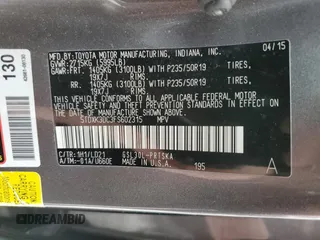 2015 Toyota Sienna SE with VIN 5TDXK3DC3FS602315, listed as a Copart auction lot 50403405 with 157,882 mi miles and Salvage Title. Bid and sale history available at carsss.com. Image 14.