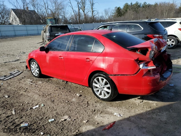 2011 Volkswagen Jetta Sedan TDI with VIN 3VWLL7AJ7BM133128, listed as a Copart auction lot 48525195 with 185,387 mi miles and Non Repairable. Bid and sale history available at carsss.com. Image 2.