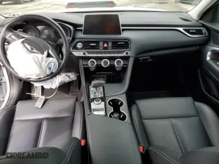 2020 Genesis G70 2.0T with VIN KMTG64LA7LU056492, listed as a Copart auction lot 46338413 with 24,645 mi miles. Bid and sale history available at carsss.com. Image 8.