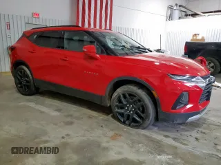 2020 Chevrolet Blazer LT with VIN 3GNKBDR44LS711415, listed as a Copart auction lot 60821265 with Not provided miles and Salvage title. Bid and sale history available at DreamBid. Image 4.