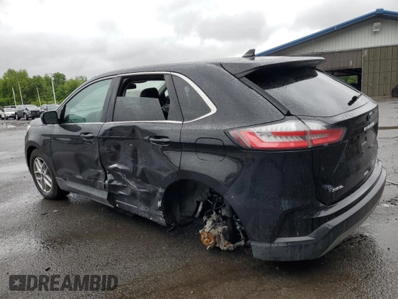 2024 Ford Edge SEL z VIN 2FMPK4J99RBB00666, wystawiony jako Copart lot #58194325 z przebiegiem 28 661 mil mil oraz Czysty tytuł • Clean title. Historia ofert i sprzedaży dostępna na DreamBid. Obrazek 2.
