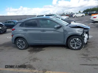 2023 Hyundai Kona SEL with VIN KM8K33AG8PU176452, listed as a IAAI auction lot 41429393 with 22,712 mi miles and . Bid and sale history available at carsss.com. Image 14.