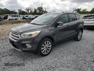2018 Ford Escape Titanium with VIN 1FMCU9J90JUA75550, listed as a Copart auction lot 63339315 with Not provided miles and Clean title. Bid and sale history available at DreamBid. Image 1.