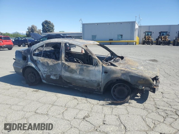 2004 Volkswagen Jetta GL with VIN 3VWRK69M54M007679, listed as a Copart auction lot 58090925 with Not provided miles and Non repairable. Bid and sale history available at DreamBid. Image 4.