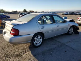 2001 Nissan Altima GXE with VIN 1N4DL01A41C136993, listed as a Copart auction lot 85097544 with 0 mi miles and Salvage Title. Bid and sale history available at carsss.com. Image 3.