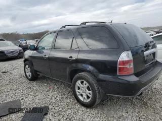 2006 Acura MDX Touring w/Navi with VIN 2HNYD188X6H535715, listed as a Copart auction lot 50459645 with 225,760 mi miles and Salvage Title. Bid and sale history available at carsss.com. Image 2.