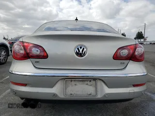 2010 Volkswagen CC with VIN WVWEU7AN0AE529949, listed as a Copart auction lot 54555325 with 152,261 mi miles and Salvage Title. Bid and sale history available at DreamBid. Image 6.
