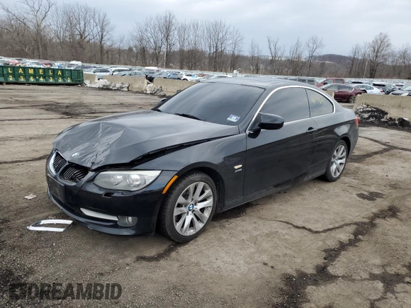 2012 BMW 3 Series 328i xDrive with VIN WBAKF5C52CE657608, listed as a Copart auction lot 46778695 with 113,576 mi miles and Salvage Title. Bid and sale history available at carsss.com. Image 1.