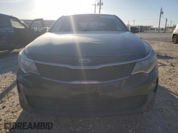 2017 Kia Optima LX with VIN 5XXGT4L32HG147465, listed as a Copart auction lot 48656825 with 183,438 mi miles and Salvage Title. Bid and sale history available at carsss.com. Image 5.