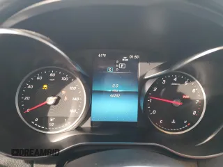 2020 Mercedes-Benz C with VIN WDDWF8DB2LR563401, listed as a Copart auction lot 87764985 with 46,262 mi miles and Salvage Title. Bid and sale history available at carsss.com. Image 9.