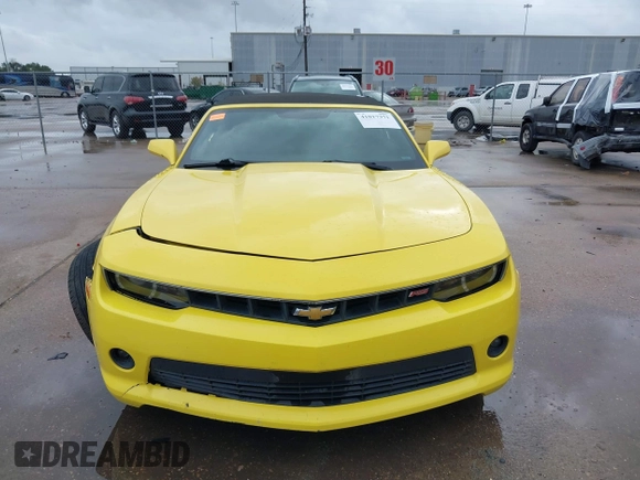 2015 Chevrolet Camaro LT with VIN 2G1FF3D3XF9221515, listed as a IAAI auction lot 41017371 with 118,438 mi miles. Bid and sale history available at carsss.com. Image 11.