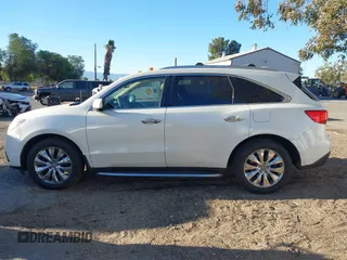 2015 Acura MDX Tech Pkg with VIN 5FRYD3H43FB007615, listed as a IAAI auction lot 41378451 with 141,365 mi miles. Bid and sale history available at carsss.com. Image 15.