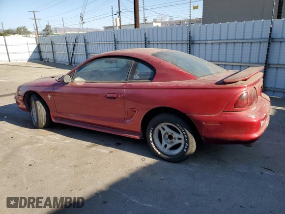 1996 Ford Mustang with VIN 1FALP4048TF192360, listed as a Copart auction lot 88455515 with 162,612 mi miles and Clean Title. Bid and sale history available at carsss.com. Image 2.