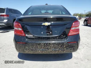 2020 Chevrolet Sonic LT with VIN 1G1JD5SB7L4101000, listed as a Copart auction lot 52336625 with 57,265 mi miles and Salvage title. Bid and sale history available at DreamBid. Image 6.