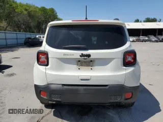 2018 Jeep Renegade Altitude with VIN ZACCJABB2JPG81613, listed as a Copart auction lot 53138085 with 160,535 mi miles and Salvage title. Bid and sale history available at DreamBid. Image 6.