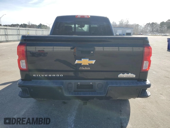 2016 Chevrolet Silverado 1500 High Country with VIN 3GCUKTEC4GG227150, listed as a Copart auction lot 45308675 with 122,847 mi miles and Salvage Title. Bid and sale history available at DreamBid. Image 6.