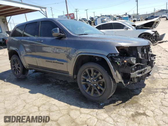 2019 Jeep Grand Cherokee Altitude with VIN 1C4RJEAG4KC858280, listed as a Copart auction lot 56534335 with 92,593 mi miles and Salvage title. Bid and sale history available at DreamBid. Image 4.