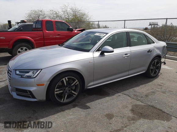 2018 Audi A4 Premium Plus z VIN WAUENAF41JA079176, wystawiony jako Copart lot #51166615 z przebiegiem 55 856 mil mil oraz Szkoda całkowita • Salvage title. Historia ofert i sprzedaży dostępna na DreamBid. Obrazek 1.