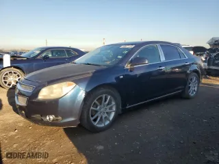2008 Chevrolet Malibu LTZ with VIN 1G1ZK577584197195, listed as a Copart auction lot 46877765 with 229,970 mi miles and Salvage Title. Bid and sale history available at carsss.com. Image 1.