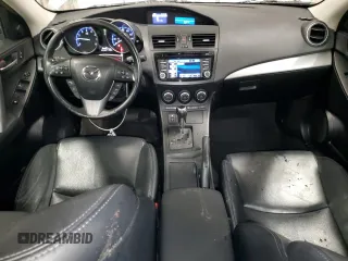 2013 Mazda 3 i Grand Touring with VIN JM1BL1W70D1758785, listed as a Copart auction lot 47968525 with 129,485 mi miles and Salvage Title. Bid and sale history available at carsss.com. Image 8.