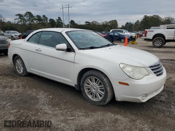 2008 Chrysler Sebring Touring with VIN 1C3LC55R08N180544, listed as a Copart auction lot 89121565 with 94,997 mi miles and Clean Title. Bid and sale history available at DreamBid. Image 4.