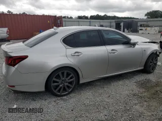 2014 Lexus GS 350 with VIN JTHBE1BLXE5031689, listed as a Copart auction lot 59789365 with 102,716 mi miles and Salvage title. Bid and sale history available at DreamBid. Image 3.