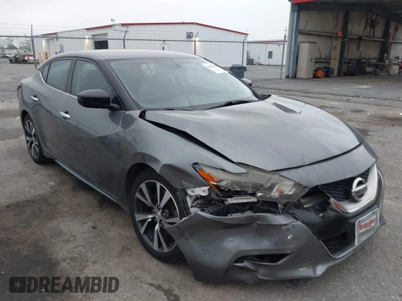 2016 Nissan Maxima SV with VIN 1N4AA6AP7GC449545, listed as a IAAI auction lot 41850689 with 97,859 mi miles and . Bid and sale history available at DreamBid. Image 1.