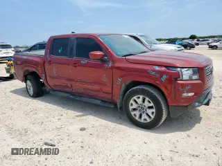 2022 Nissan Frontier Pro-4X with VIN 1N6ED1EK4NN627379, listed as a Copart auction lot 59880425 with 40,580 mi miles and Salvage title. Bid and sale history available at DreamBid. Image 4.