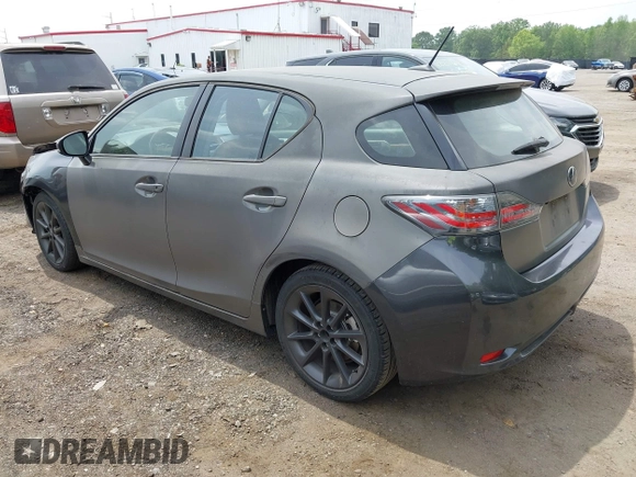 2011 Lexus CT 200h with VIN JTHKD5BH3B2041497, listed as a IAAI auction lot 42213132 with 224,866 mi miles and . Bid and sale history available at DreamBid. Image 3.