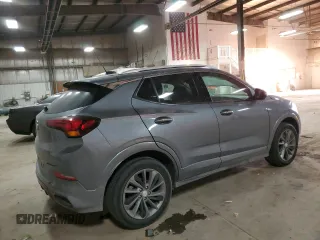 2022 Buick Encore GX Essence with VIN KL4MMGSLXNB018646, listed as a Copart auction lot 88899385 with 15,757 mi miles and Salvage title. Bid and sale history available at DreamBid. Image 3.