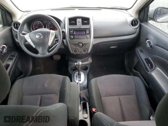 2017 Nissan Versa SV with VIN 3N1CN7AP8HK435276, listed as a Copart auction lot 55315955 with 84,854 mi miles and Salvage title. Bid and sale history available at DreamBid. Image 8.