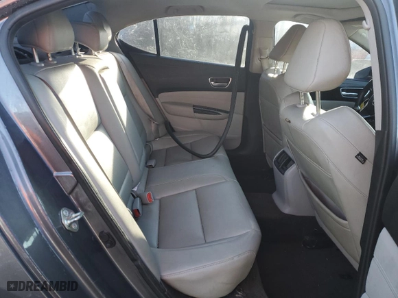 2018 Acura TLX with VIN 19UUB2F36JA007136, listed as a Copart auction lot 43829265 with 108,112 mi miles and Salvage Title. Bid and sale history available at carsss.com. Image 10.