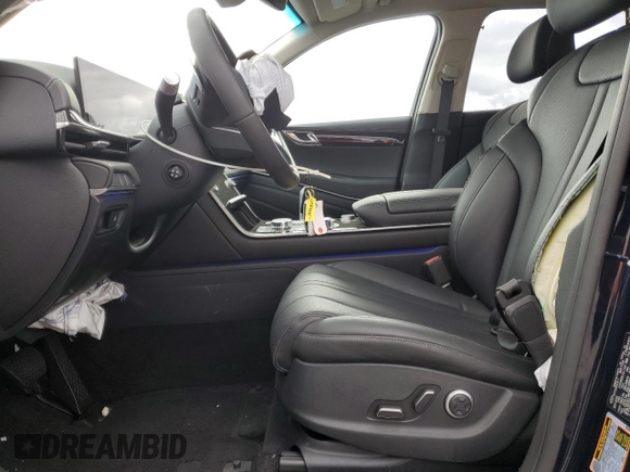 2025 Genesis GV80 Standard with VIN KMUHFESB3SU248524, listed as a Copart auction lot 47854975 with 6,309 mi miles and Non Repairable. Bid and sale history available at DreamBid. Image 7.