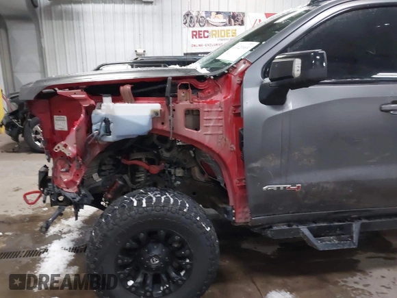 2021 GMC Sierra 1500 AT4 with VIN 3GTP9EEL1MG284910, listed as a IAAI auction lot 41023969 with 53,209 mi miles. Bid and sale history available at carsss.com. Image 17.
