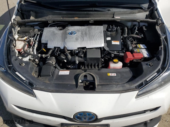 2022 Toyota Prius L Eco with VIN JTDKAMFU4N3161089, listed as a Copart auction lot 50622865 with 325,208 mi miles and Clean Title. Bid and sale history available at carsss.com. Image 11.