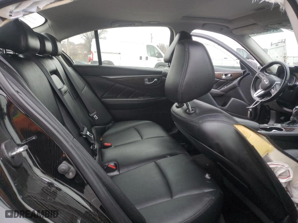 2018 Infiniti Q50 3.0t SPORT with VIN JN1EV7AR3JM444600, listed as a Copart auction lot 83807224 with NaN miles and Salvage Title. Bid and sale history available at carsss.com. Image 10.