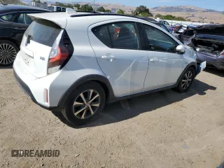 2018 Toyota Prius One with VIN JTDKDTB36J1604525, listed as a Copart auction lot 63838575 with 59,212 mi miles and Salvage title. Bid and sale history available at DreamBid. Image 3.