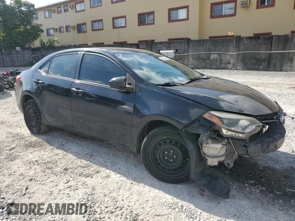 2016 Toyota Corolla L with VIN 5YFBURHE7GP517684, listed as a Copart auction lot 54285295 with 92,521 mi miles and Salvage Title. Bid and sale history available at DreamBid. Image 4.