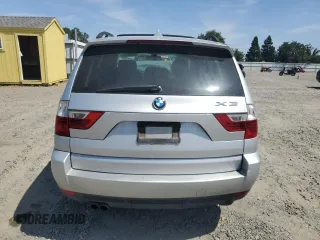 2007 BMW X3 3.0si with VIN WBXPC93437WF14205, listed as a Copart auction lot 59057185 with 205,468 mi miles and Salvage title. Bid and sale history available at DreamBid. Image 6.