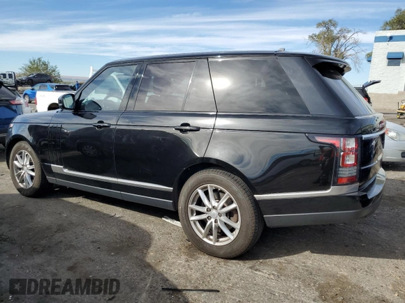 2016 Land Rover Range Rover with VIN SALGR2KF3GA297845, listed as a Copart auction lot 76920614 with 112,815 mi miles and Clean Title. Bid and sale history available at DreamBid. Image 2.