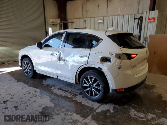 2018 Mazda CX-5 Grand Touring with VIN JM3KFADM3J1429016, listed as a Copart auction lot 45318885 with 162,112 mi miles and Salvage Title. Bid and sale history available at carsss.com. Image 2.